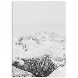 Постер "Облака в горах"