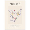 Постер "Эскиз Голубь мира. Пабло Пикассо"