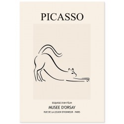 Постер "Кішка. Пабло Пикассо"