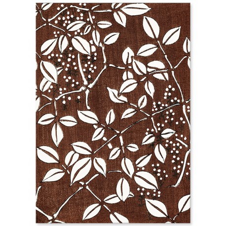 Постер "Leaf pattern. Bijutsu Sekai"