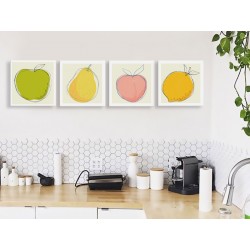Комплект постерів "Fruit Art"