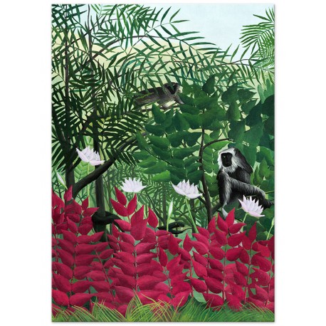 Постер "Тропічний ліс. Анрі Руссо"