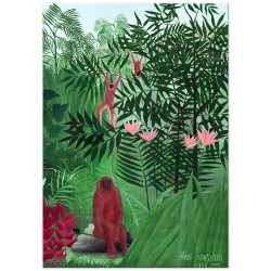 Постер "Тропічний ліс. Анрі Руссо"