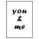 Постер "Ты и я"