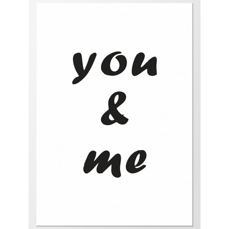 Постер "Ты и я"