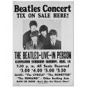 Постер "Original concert poster The Beatles"