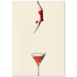 Постер "Cocktail jump"