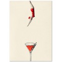 Постер "Cocktail jump"