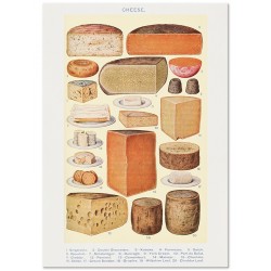 Постер "Cheese. Mrs. Beeton's Cookery Book"