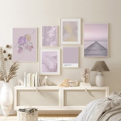 Комплект постерів в рамках "Lavender meadow"