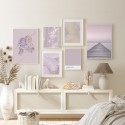 Комплект постеров в рамках "Lavender meadow"