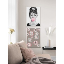 Комплект постерів в рамках "Pink bubble"