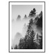 Постер "Туман над лесом"