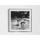 Постер "Джон, Пол, Джордж и Ринго в (очень, очень холодном) бассейне Майами в феврале 1964 года"