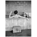Постер "Стив МакКуин и Нил Адамс принимают ванну, Калифорния, 1963"