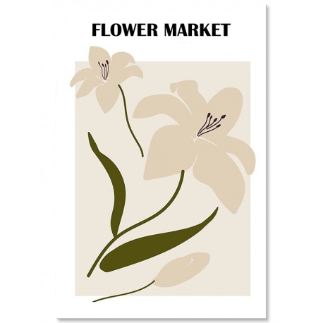 Постер "Flover Market" розмір на вибір