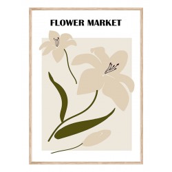 Постер в рамці "Flover Market" розмір на вибір