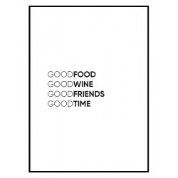 Постер в рамці "Good" розмір на вибір