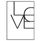 Постер в рамці "Love" розмір на вибір