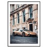 Постер в рамці " Lamborghini Huracan EVO Spyder" розмір на вибір