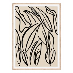 Постер в рамці "Abstraction Art" розмір на вибір