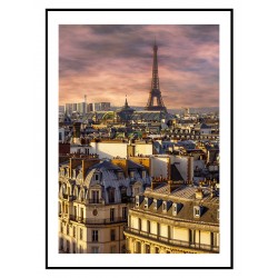 Постер в рамці "Paris" розмір на вибір