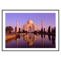 Постер в рамці "Taj Mahal. India" розмір на вибір