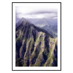 Постер в рамці "Mountain Peaks" розмір на вибір
