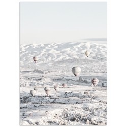 Постер "Полет на воздушном шаре над Каппадокией"