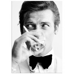 Постер "Roger Moore 007"