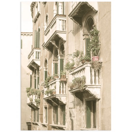 Постер "Parisian balconies"