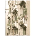 Постер "Parisian balconies"