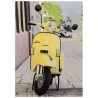 Постер "Yellow Vintage Scooter"