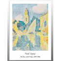 Постер "Paul Signac "Port, Saint-Tropez"