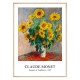 Постер "SunFlowers, 1881. Claude Monet"
