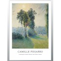 Постер "Камиль Писсарро, Пейзаж на закате в Сент-Чарльзе, 1925"