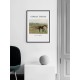 Постер "Лошади на лугу. Эдгар Дега"