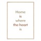 Комплект постеров в рамкках "Дом там, где твое сердце"