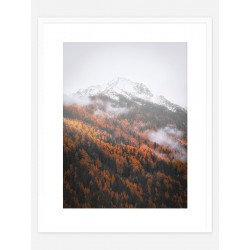 Постер в рамке "The mountains"