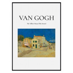 Постер в рамці "Gezicht op Parijs. Vincent van Gogh"