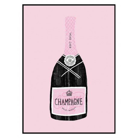 Постер в рамці "Champagne"