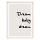 Комплект постеров в рамках "Dream baby dream"