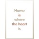Комплект постерів "Дім там, де твоє серце"