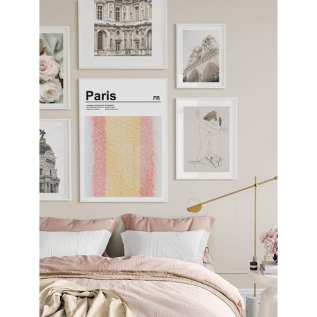 Комплект постерів в рамках "Romantic Paris"