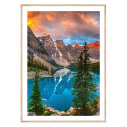 Постер в рамке "Moraine Lake. Canada"